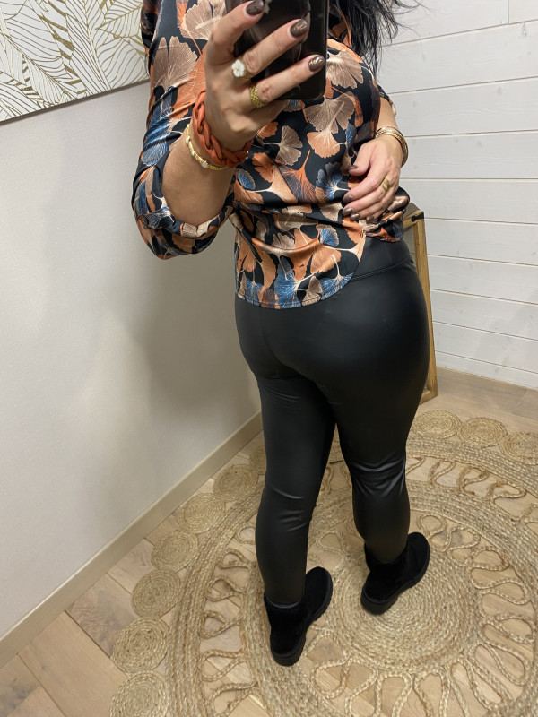 Legging Noir Simili  :) 