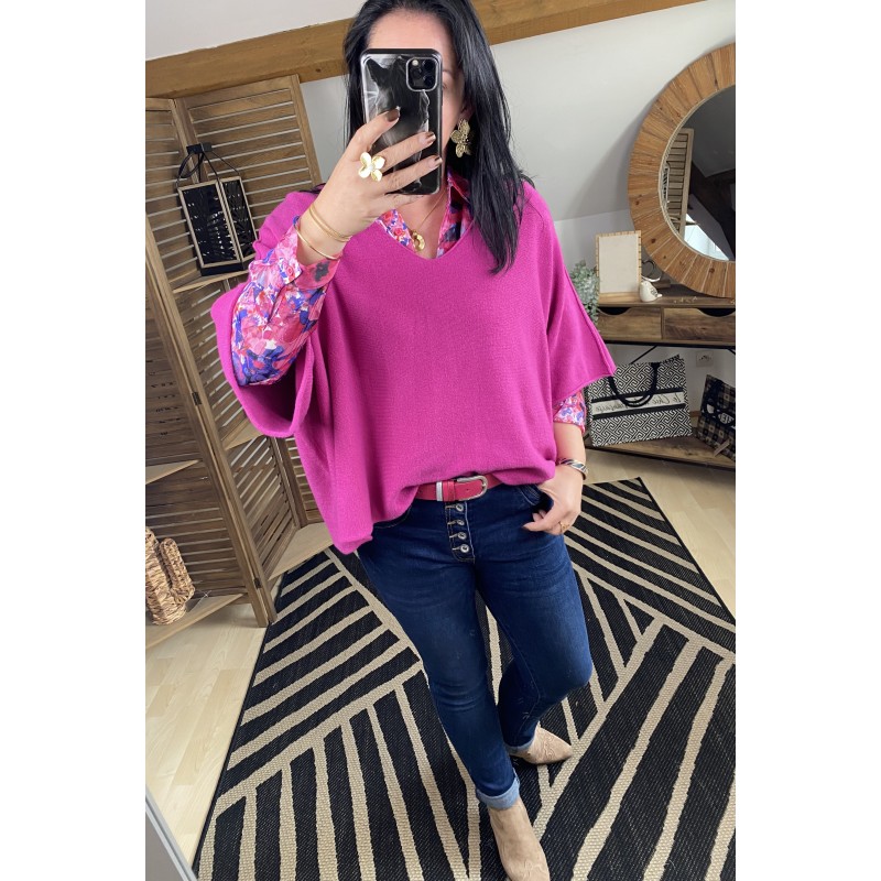 Pull Cape Magenta **