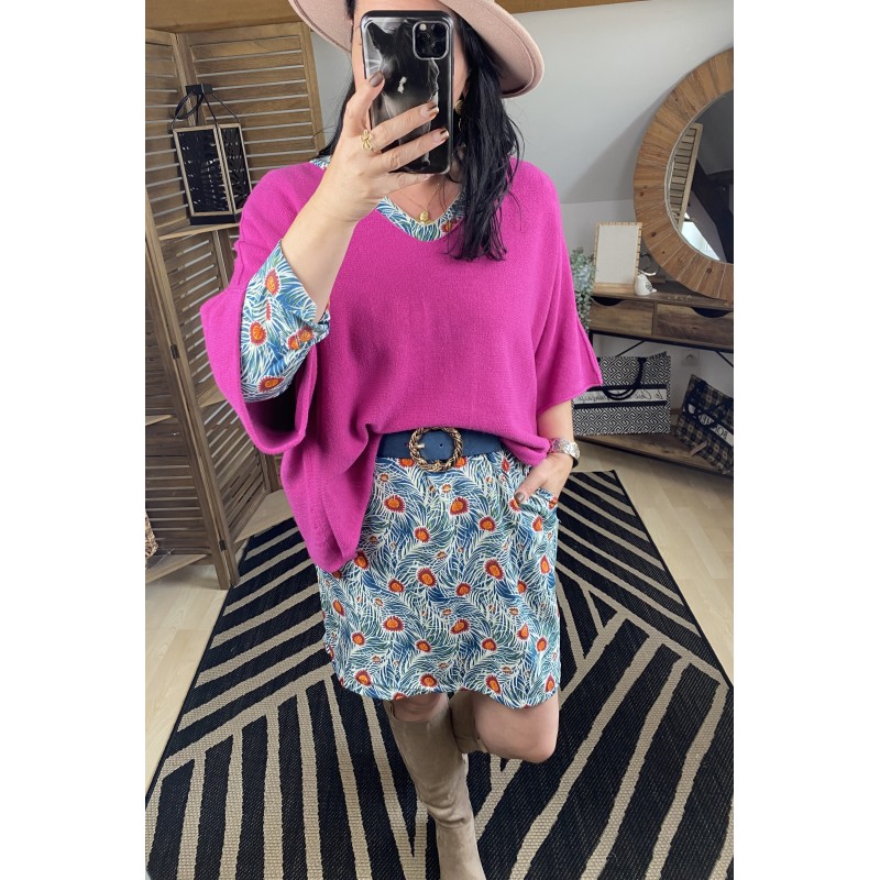 Pull Cape Magenta **