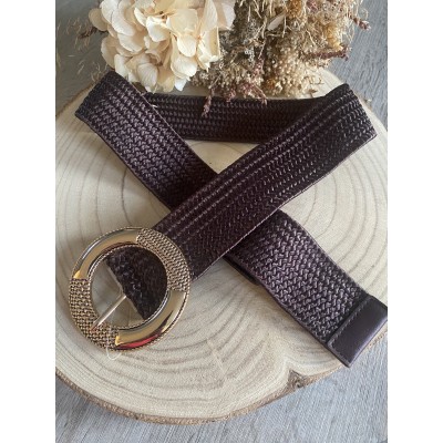 Ceinture chocolat