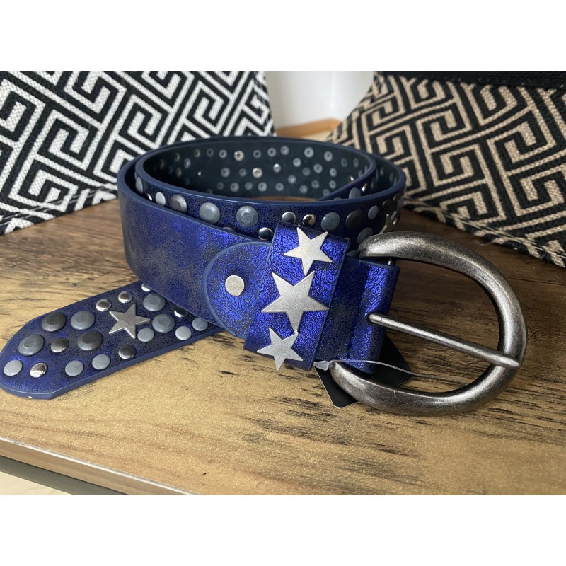 Ceinture étoile Bleu roi**