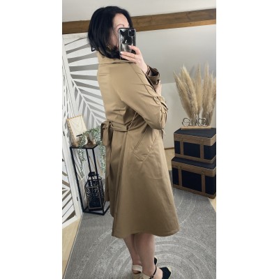 Trench-coat Camel (Taille grand) **