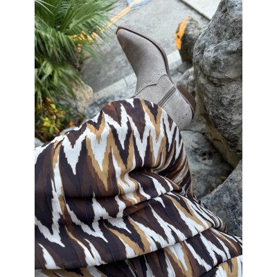 Fanni Chevrons camel