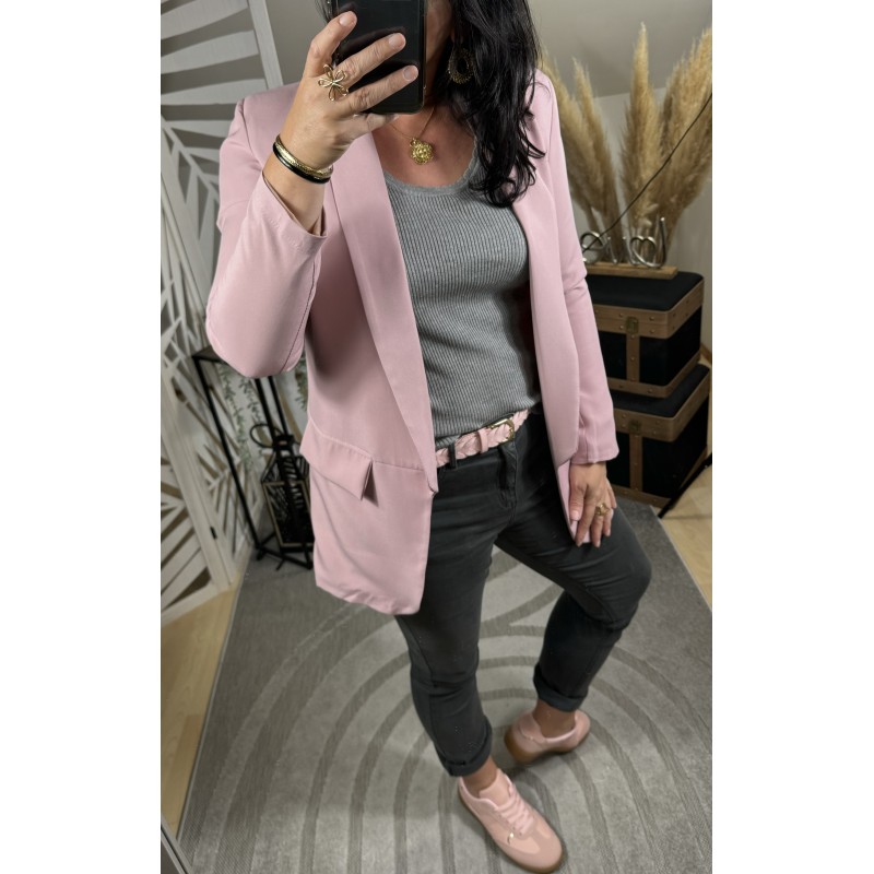 Blazer Long Rose Poudre