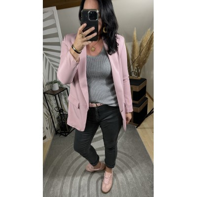 Blazer Long Rose Poudre