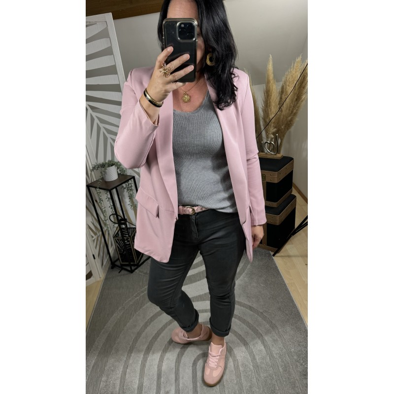 Blazer Long Rose Poudre