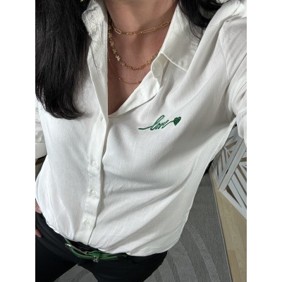 Chemise Love Vert