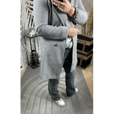 Manteau Mireille Gris **