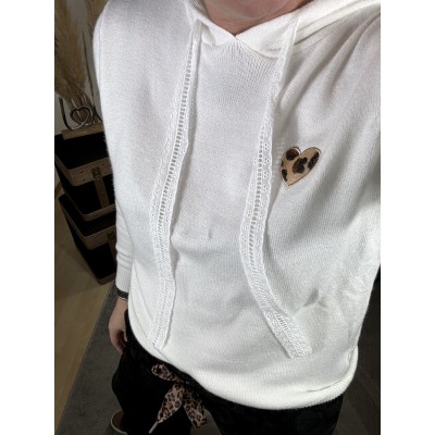 Sweat Coeur Leopard