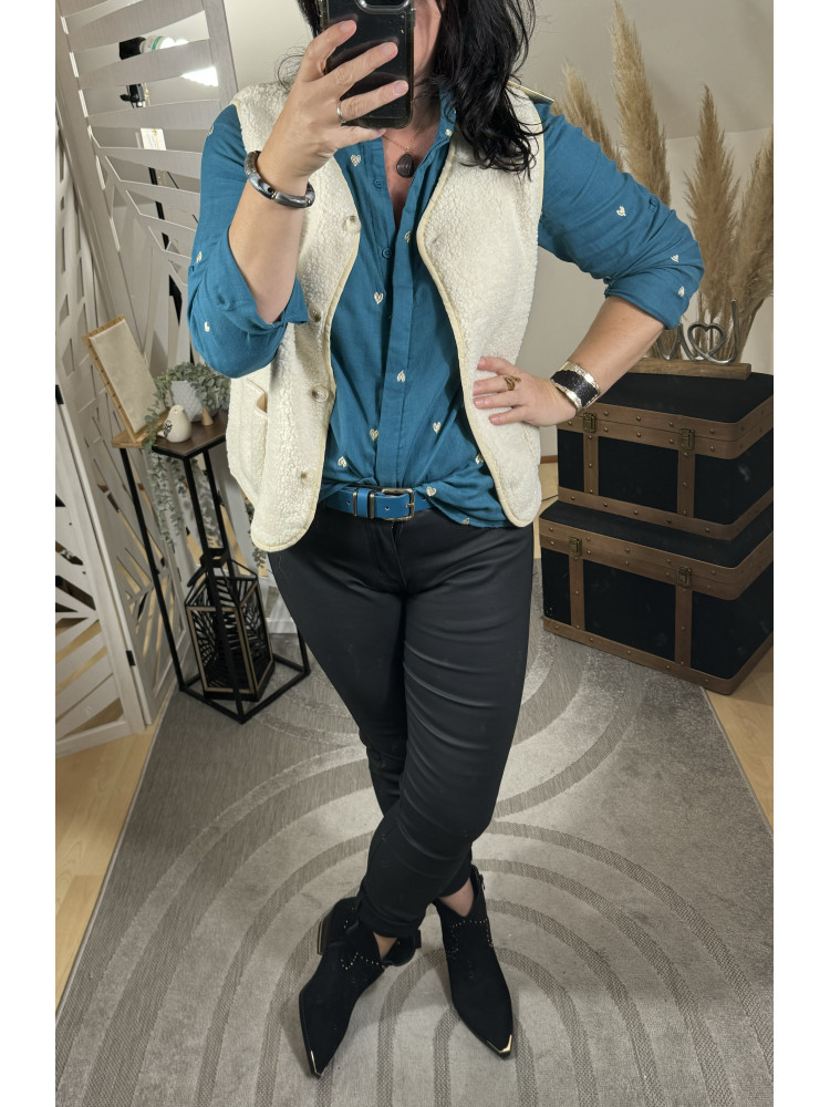 Chemise Cœurs Coton Canard :)) 