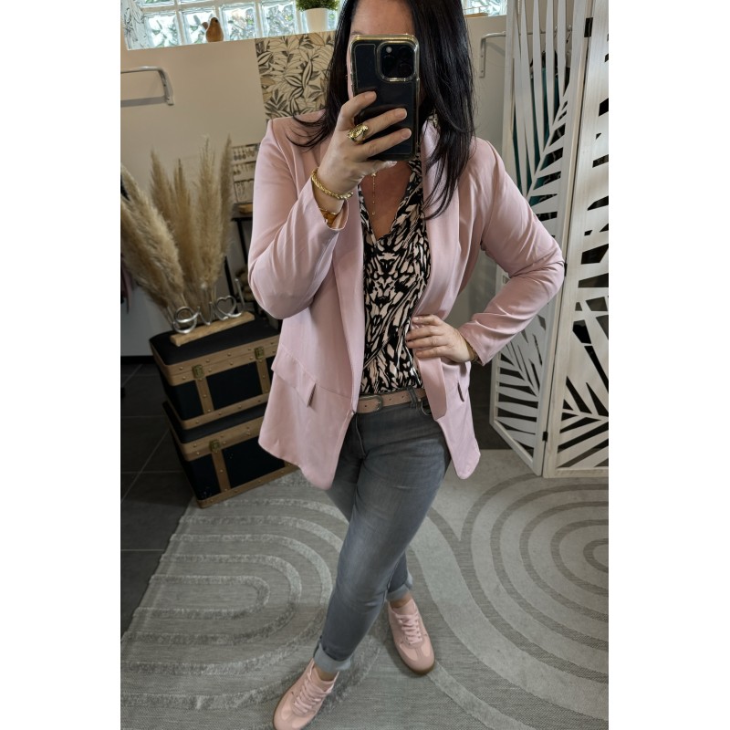 Blazer Long Rose Poudre