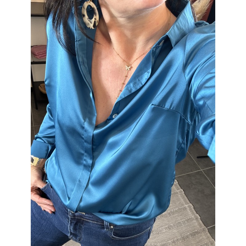 Chemise Bleue