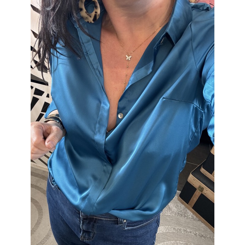 Chemise Bleue