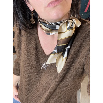 Foulard Leopard