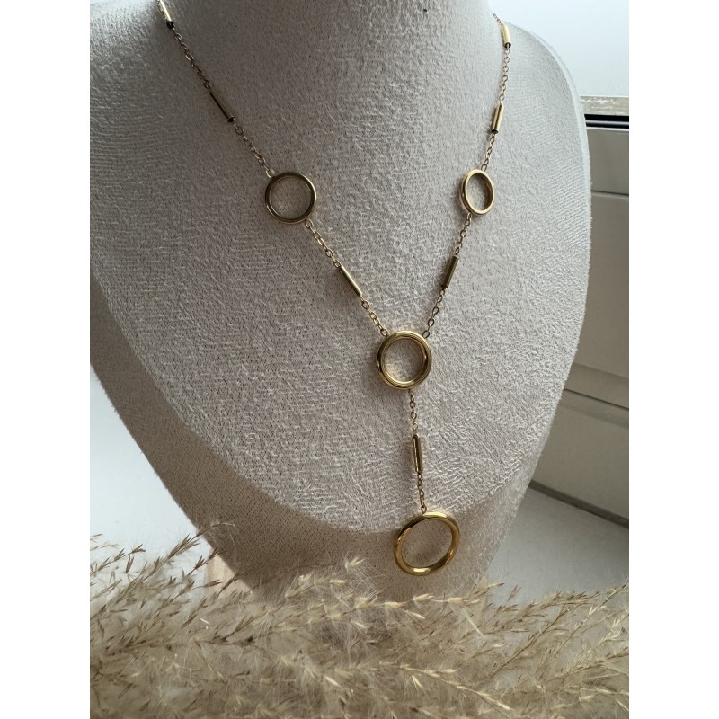 Collier en Y rond **