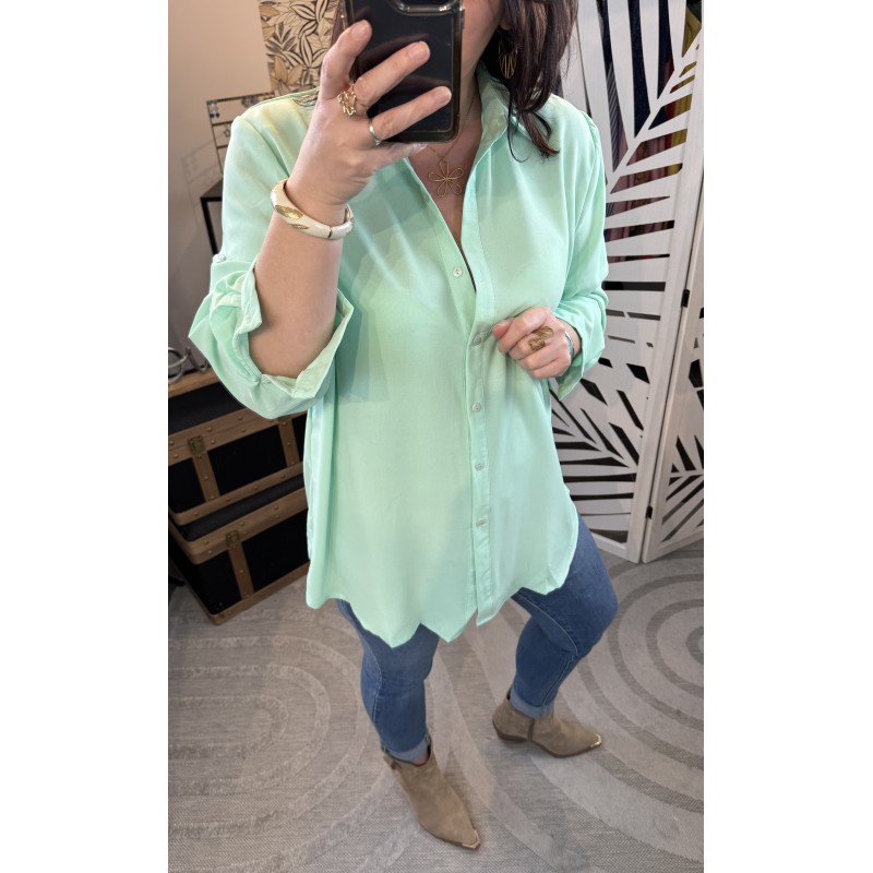 Chemise Vert d’eau