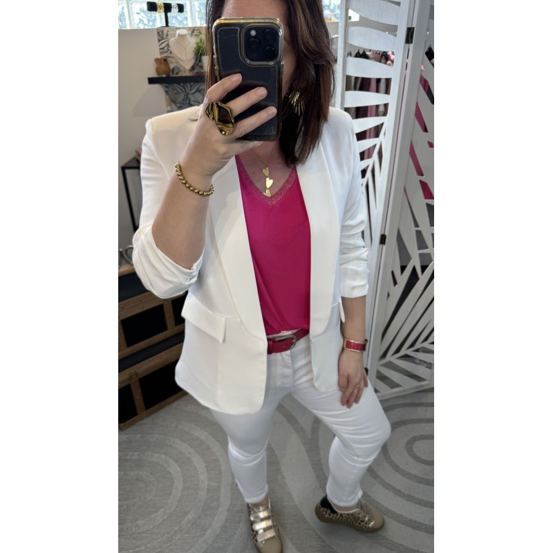 Blazer Blanc