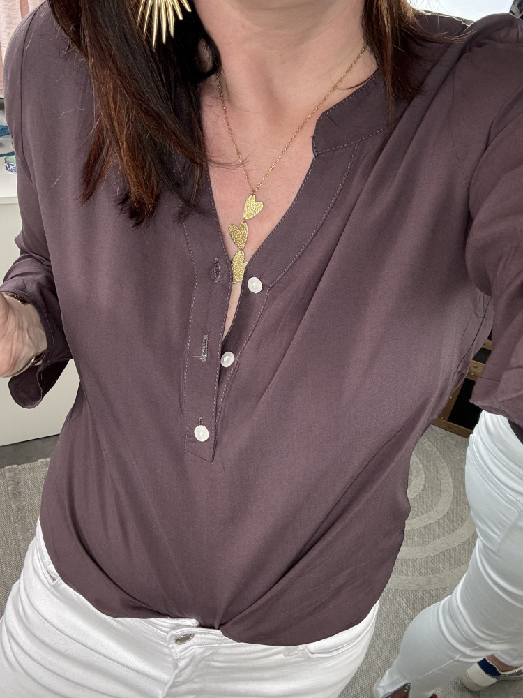 Blouse chocolat :) 