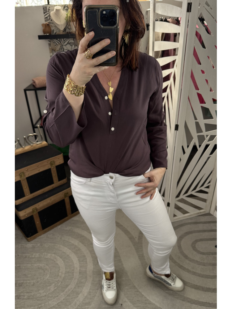 Blouse chocolat :) 