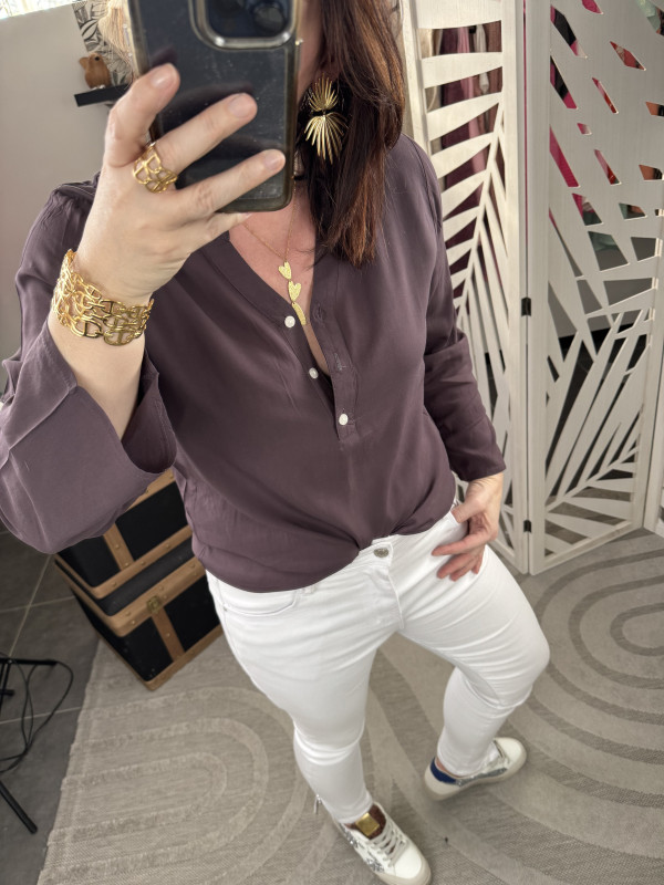 Blouse chocolat :) 