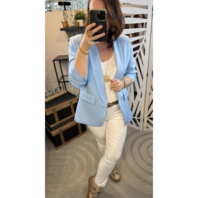 Blazer Bleu ciel