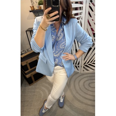 Blazer Bleu ciel