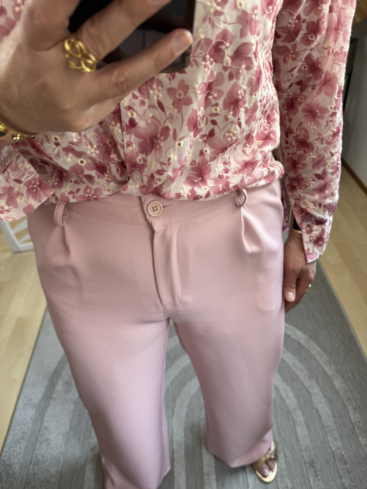 Pantalon Large Rose :) 