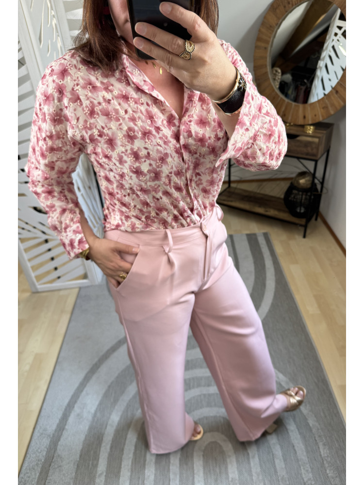 Pantalon Large Rose :) 