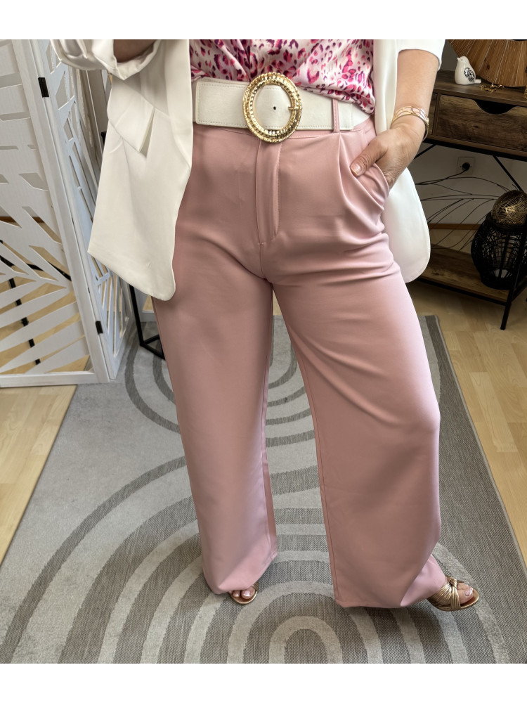 Pantalon Large Rose :) 