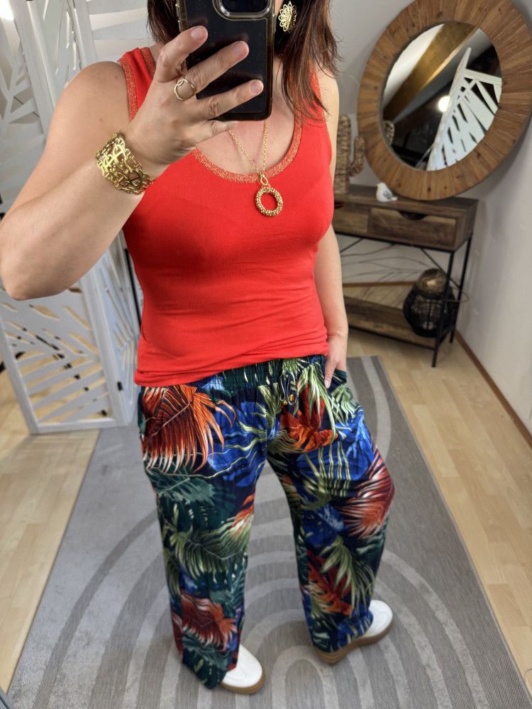 Monstera Rouge et Bleu :) 