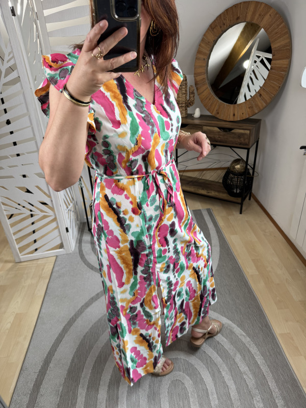 Primevère Rose Robe longue :) 