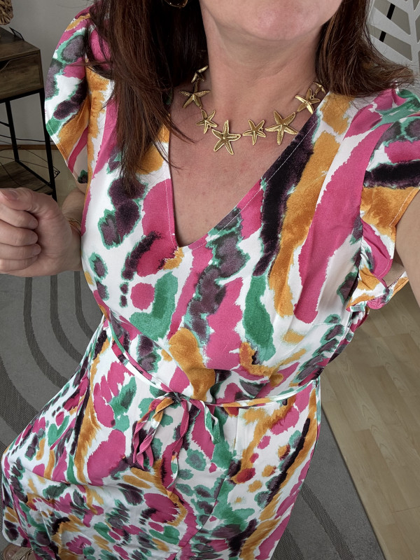Primevère Rose Robe longue :) 