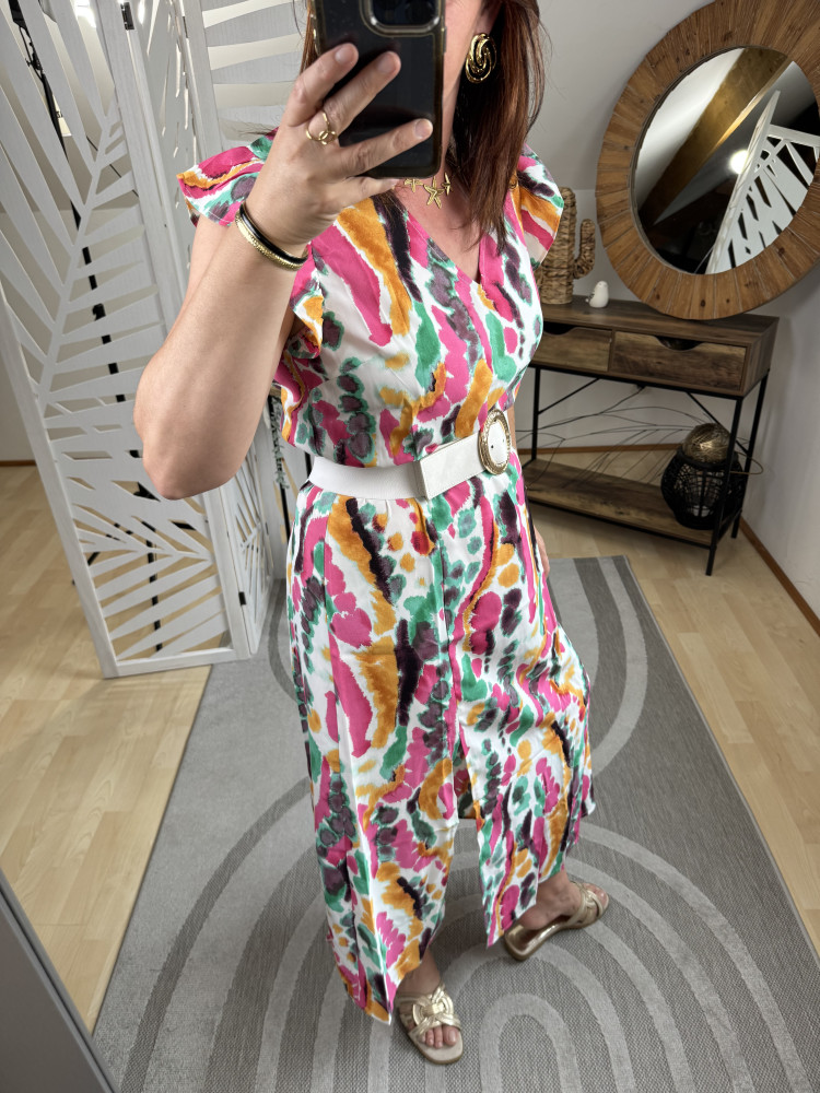 Primevère Rose Robe longue :) 