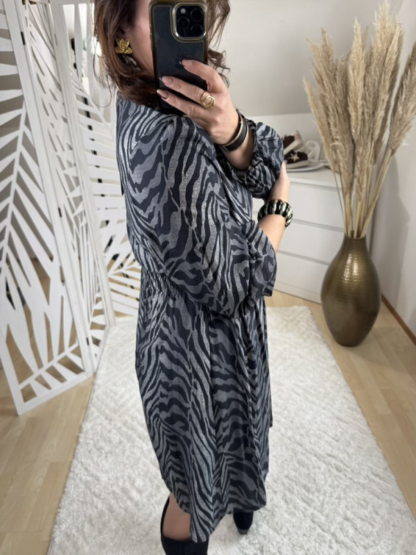 Robe courte imprimé zèbre Zou :)) 