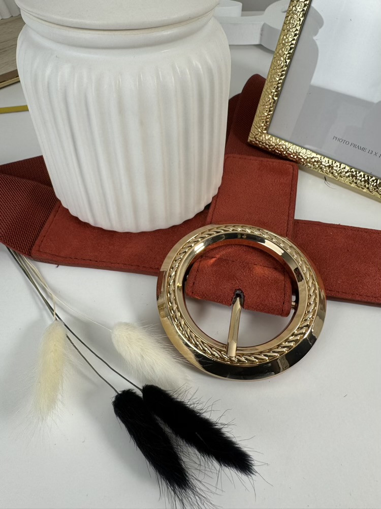 Ceinture élastiquée Rouille :) 