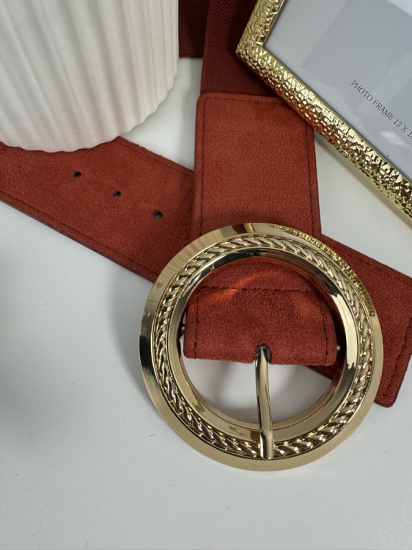 Ceinture élastiquée Rouille :) 