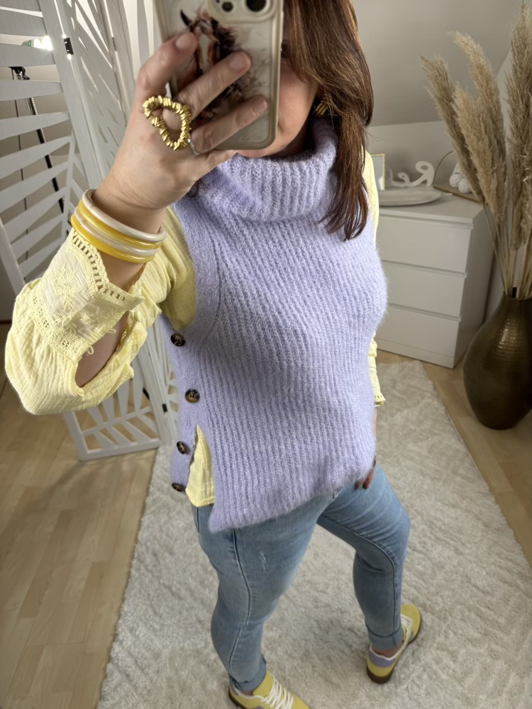 Pull sans manche Parme :) 