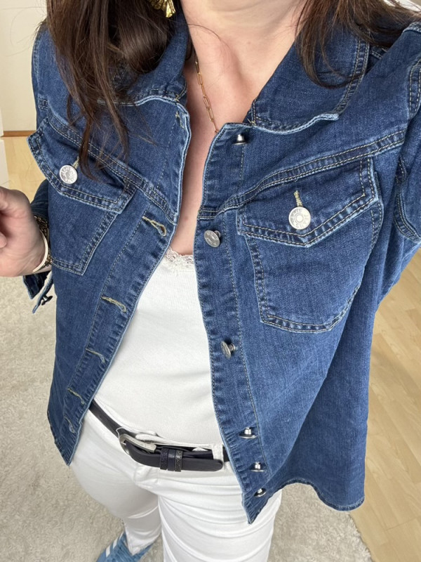 Chemise en jean denim 