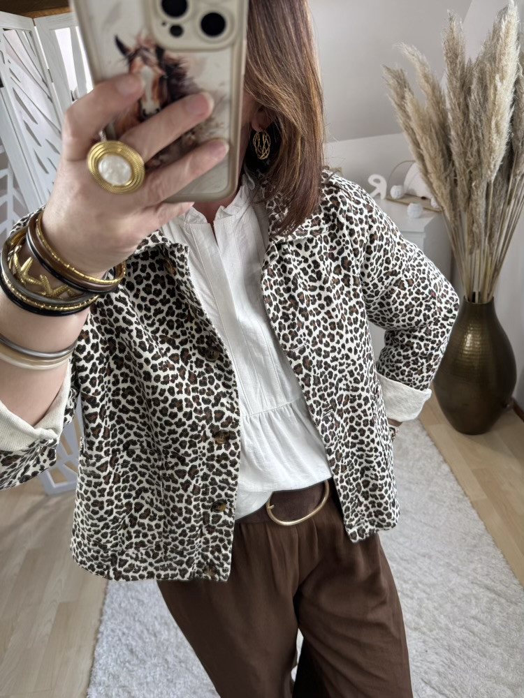 Blouse blanche ou noire  Lilou 