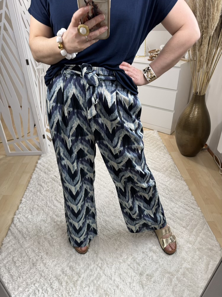 Pantalon large à motifs Simon :) 