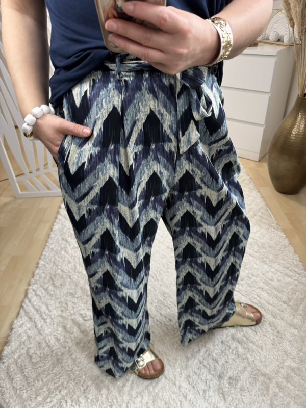 Pantalon large à motifs Simon :) 