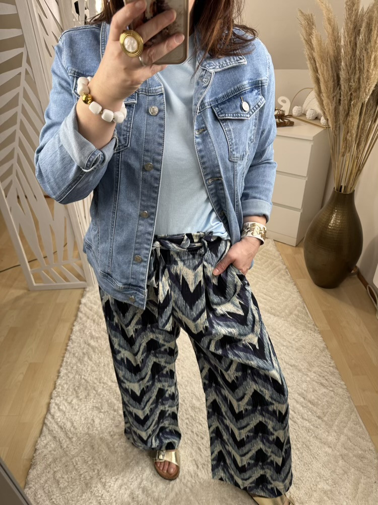 Pantalon large à motifs Simon :) 