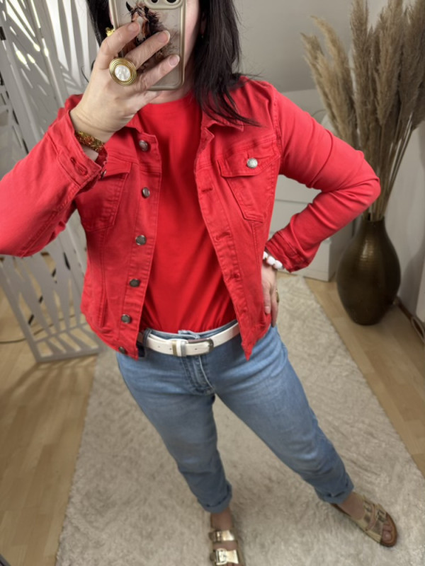Veste en jean Florencia (plusieurs coloris) 