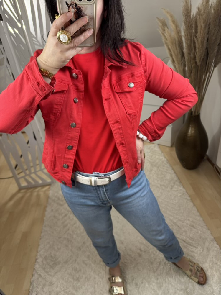 Veste en jean Florencia (plusieurs coloris) 