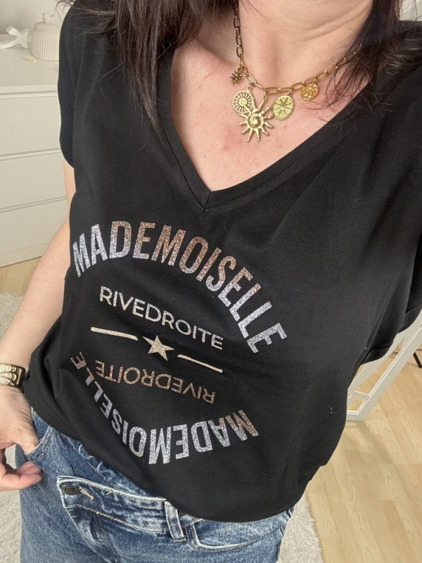 T shirt col V Rive droite :) 