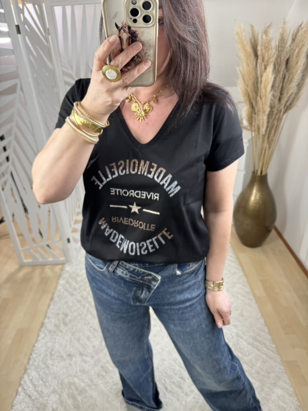 T shirt col V Rive droite :) 