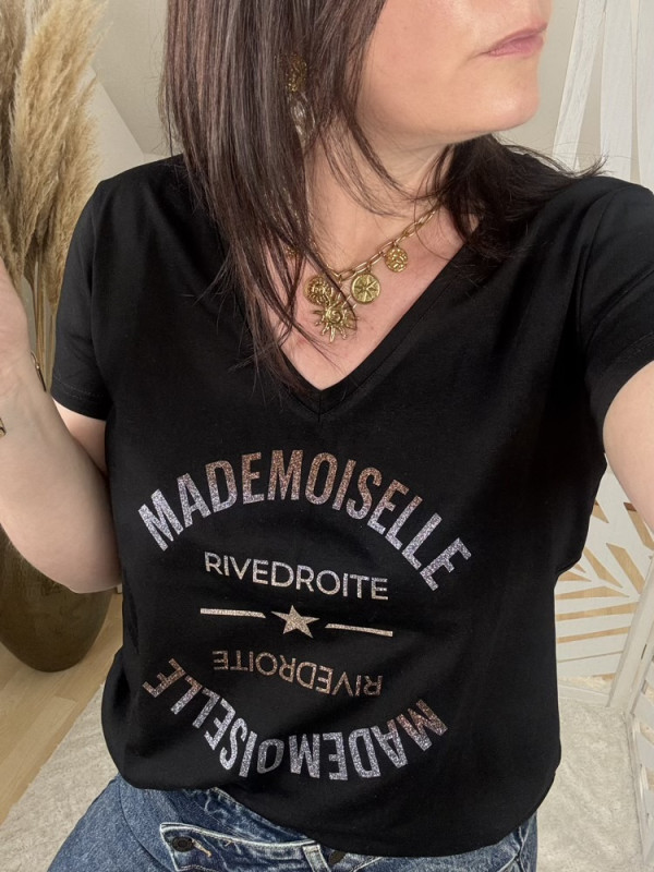 T shirt col V Rive droite :) 