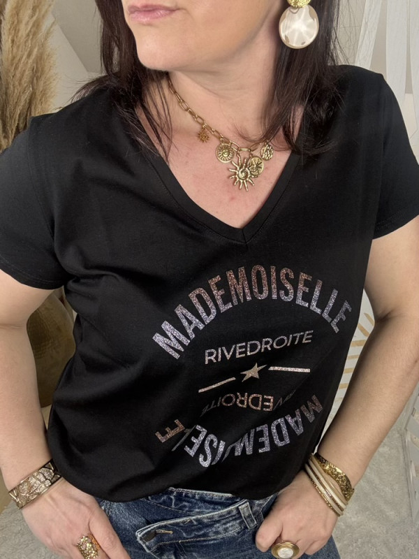 T shirt col V Rive droite :) 