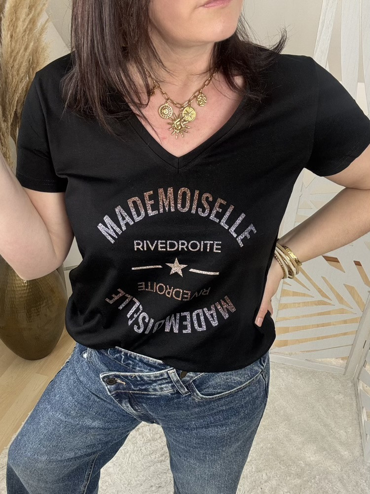 T shirt col V Rive droite :) 