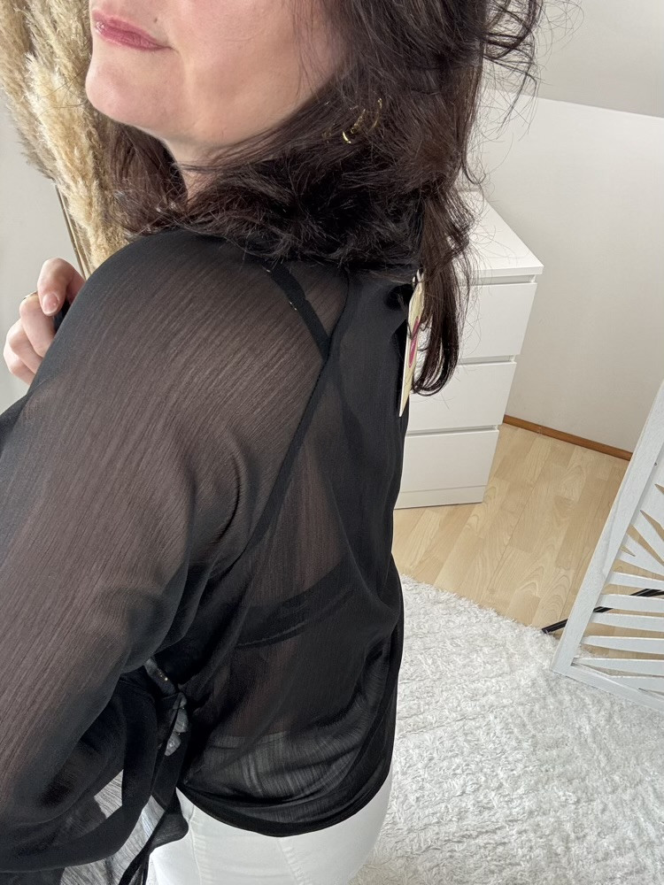 Blouse  fluide à volants Gracie 